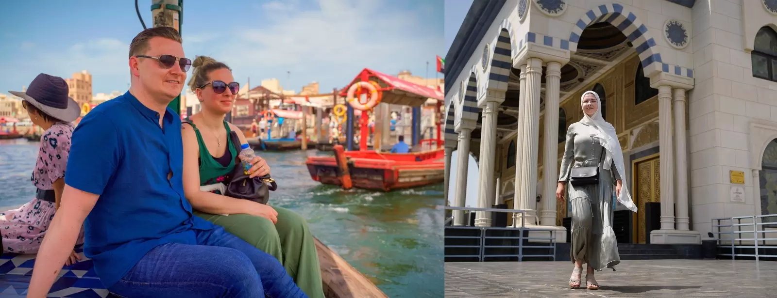 Dubai City Tour with Frame Ticket, Creek, Souks and Blue Mosque