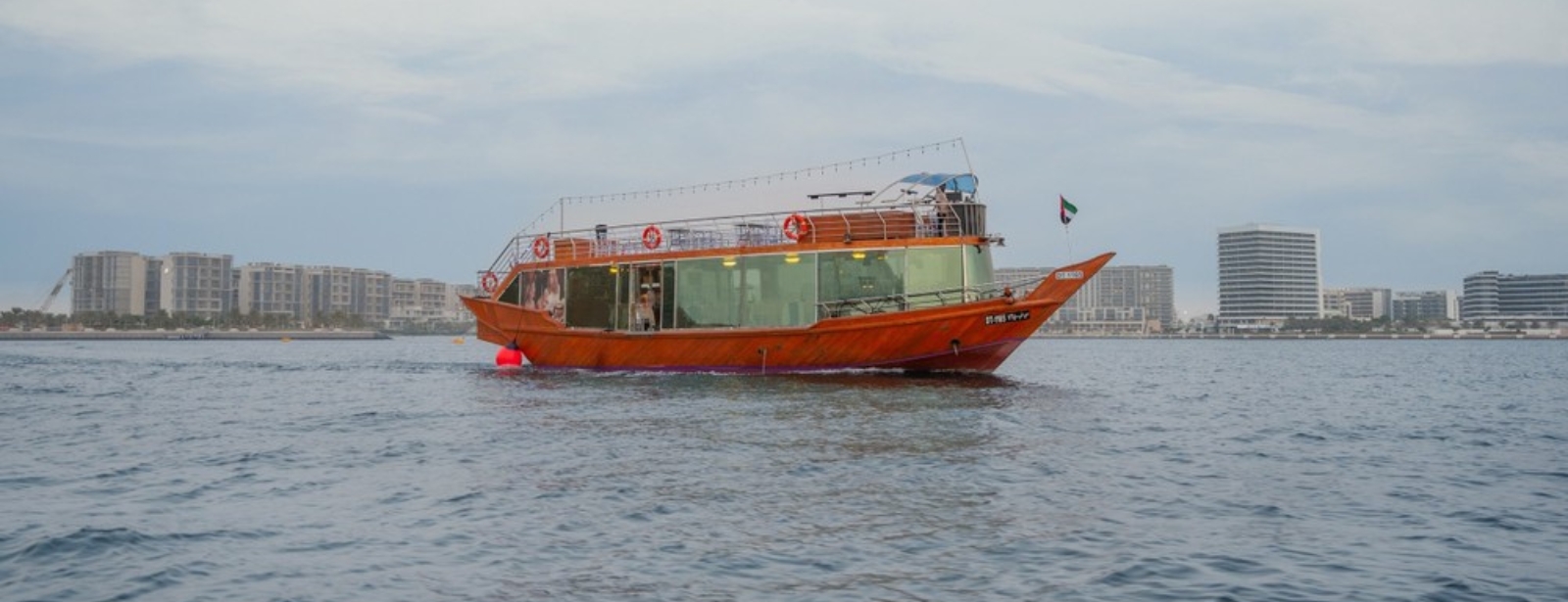 Yas Island Sightseeing Dhow Cruise - Abu Dhabi