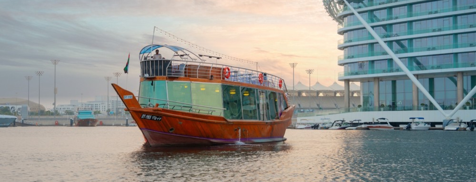Yas Island Sightseeing Dhow Cruise - Abu Dhabi