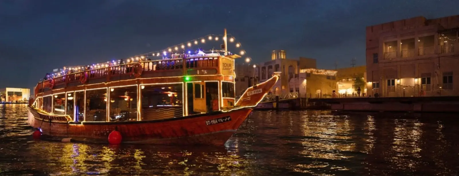 Dubai Creek Luxury Dinner Dhow Cruise