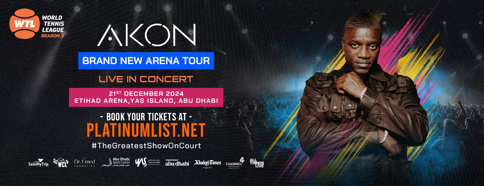 Akon Live at the World Tennis League!
