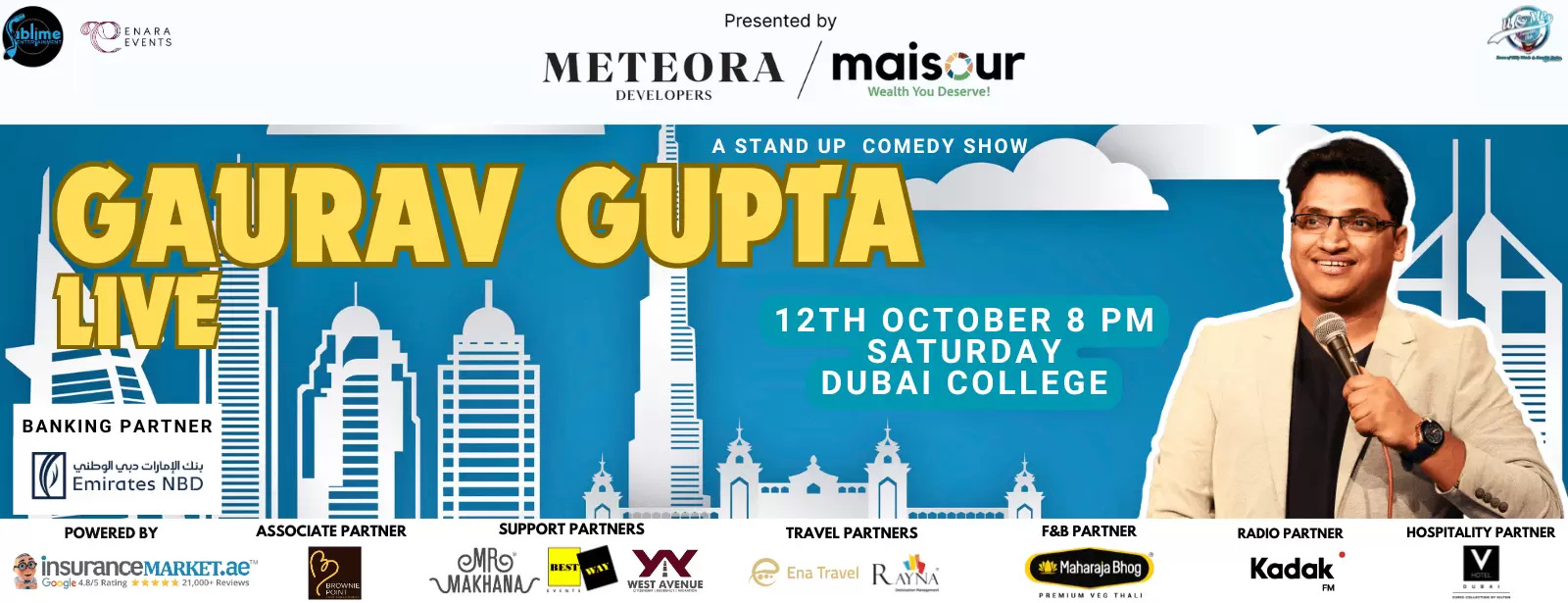 Gaurav Gupta Live in Dubai