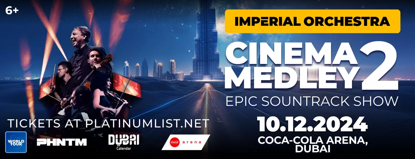 Imperial Orchestra - Cinema Medley 2 Live at Coca-Cola Arena, Dubai