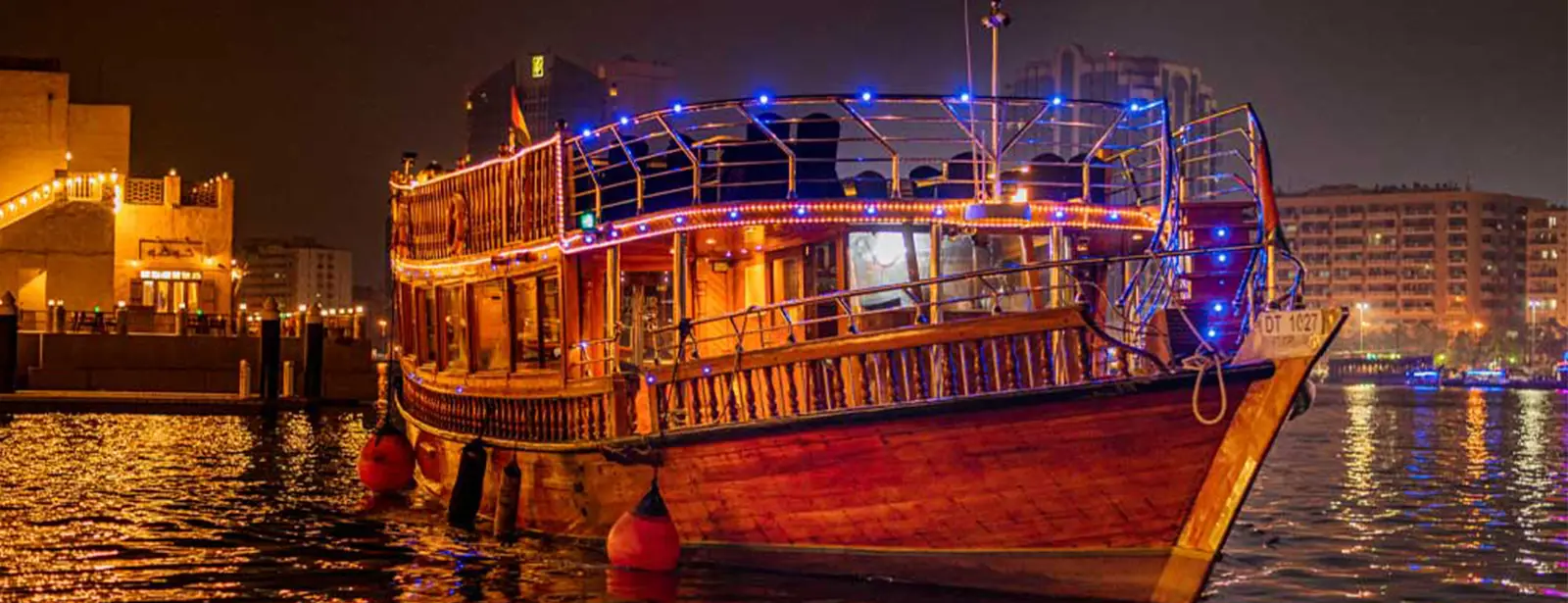Dubai Creek Luxury Dinner Dhow Cruise