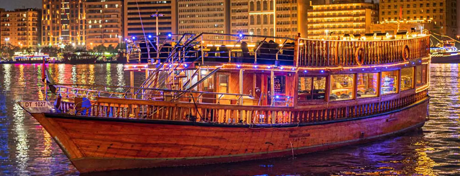 Dubai Creek Luxury Dinner Dhow Cruise