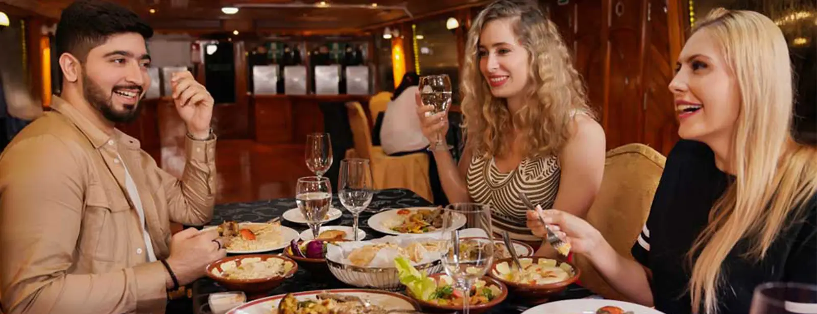 Dubai Creek Luxury Dinner Dhow Cruise