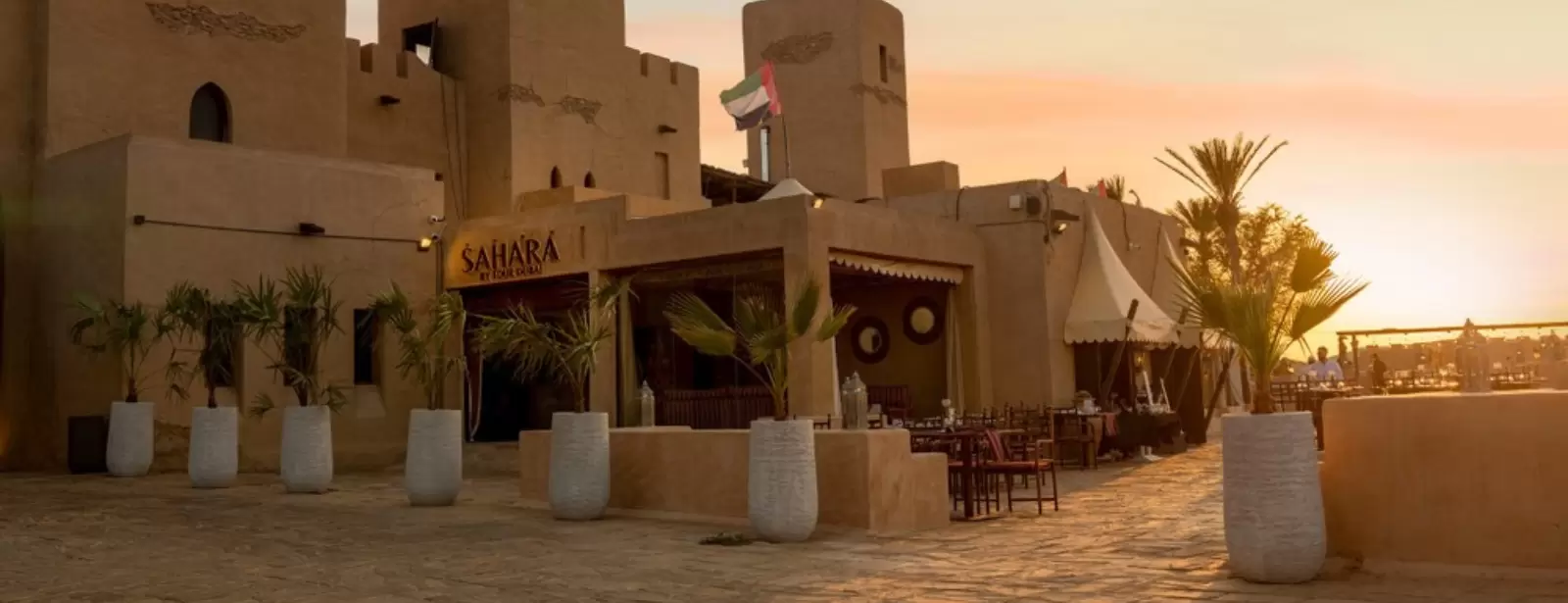 Luxury Sahara Desert Fortress Dinner without Dune Bashing