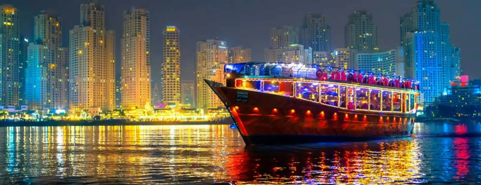 Dubai Marina Luxury Dhow Dinner Cruise