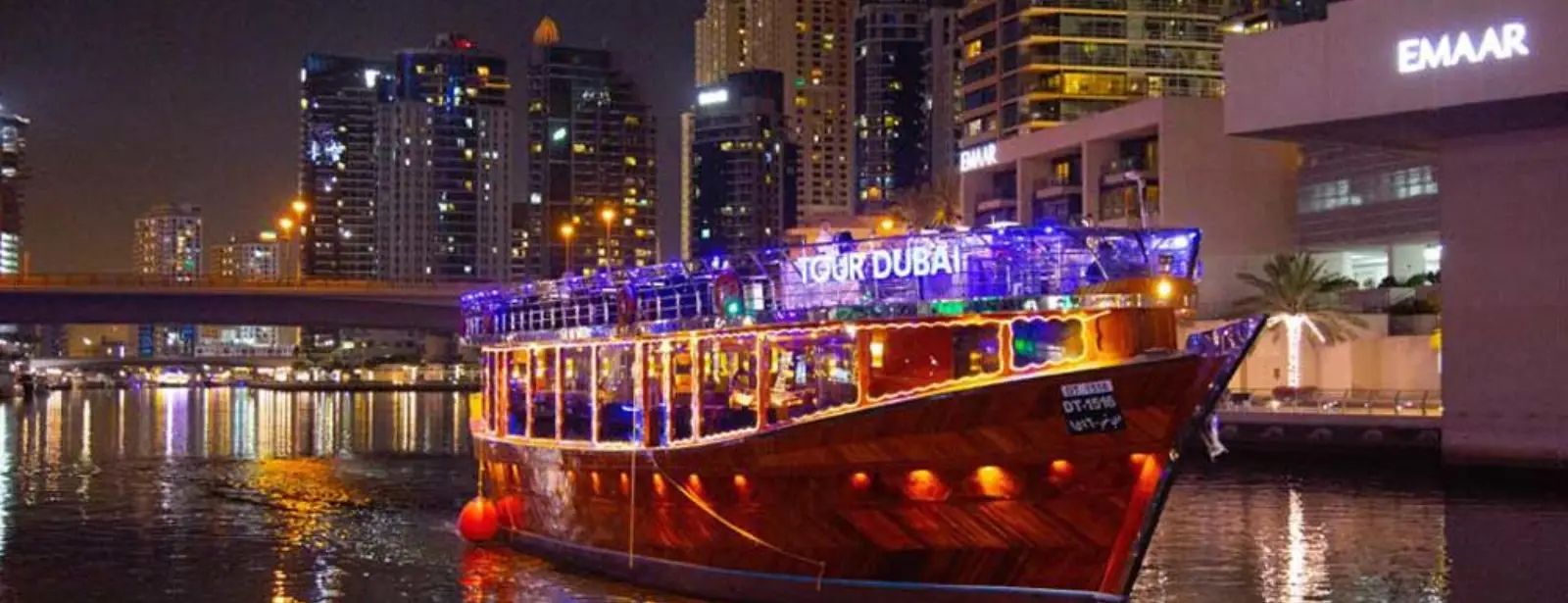 Dubai Marina Luxury Dhow Dinner Cruise
