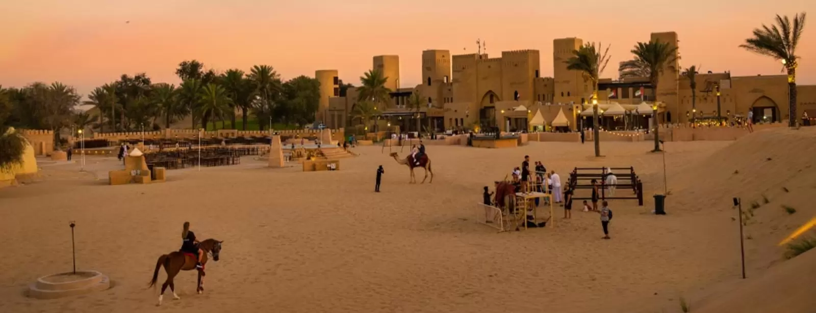 Luxury Sahara Desert Fortress Dinner without Dune Bashing