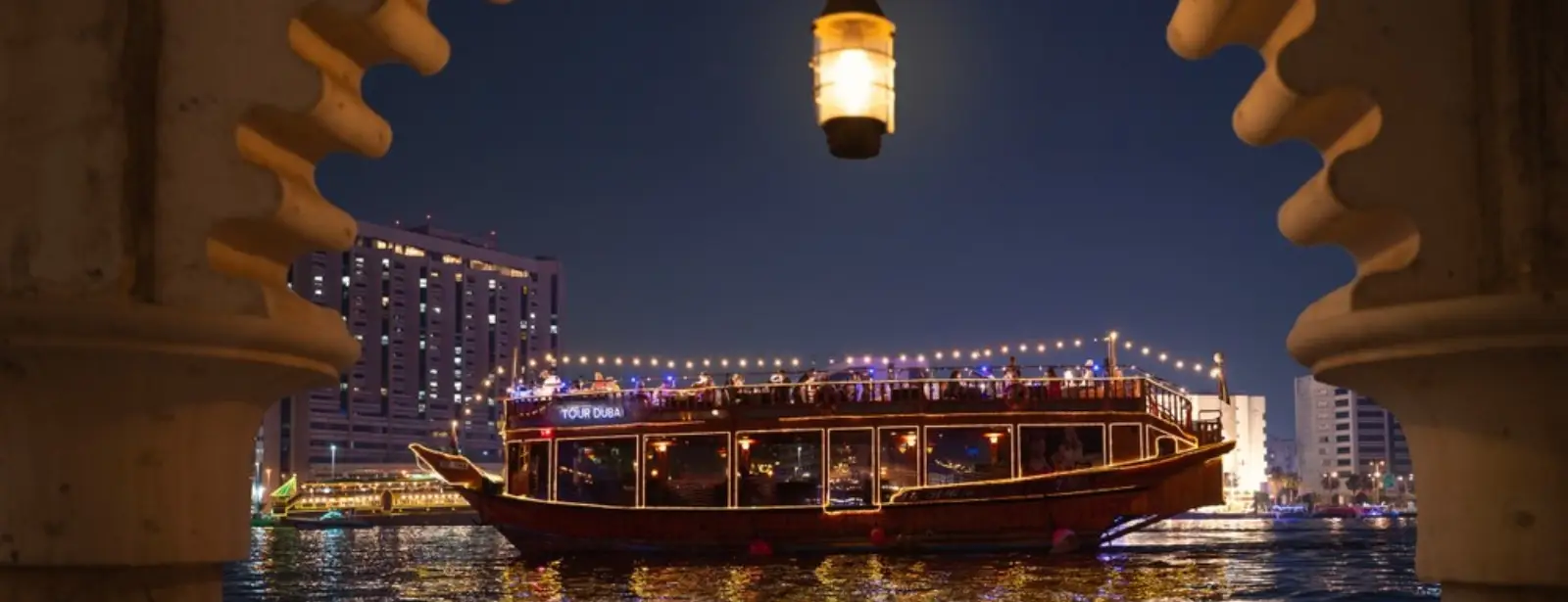 Dubai Creek Luxury Dinner Dhow Cruise