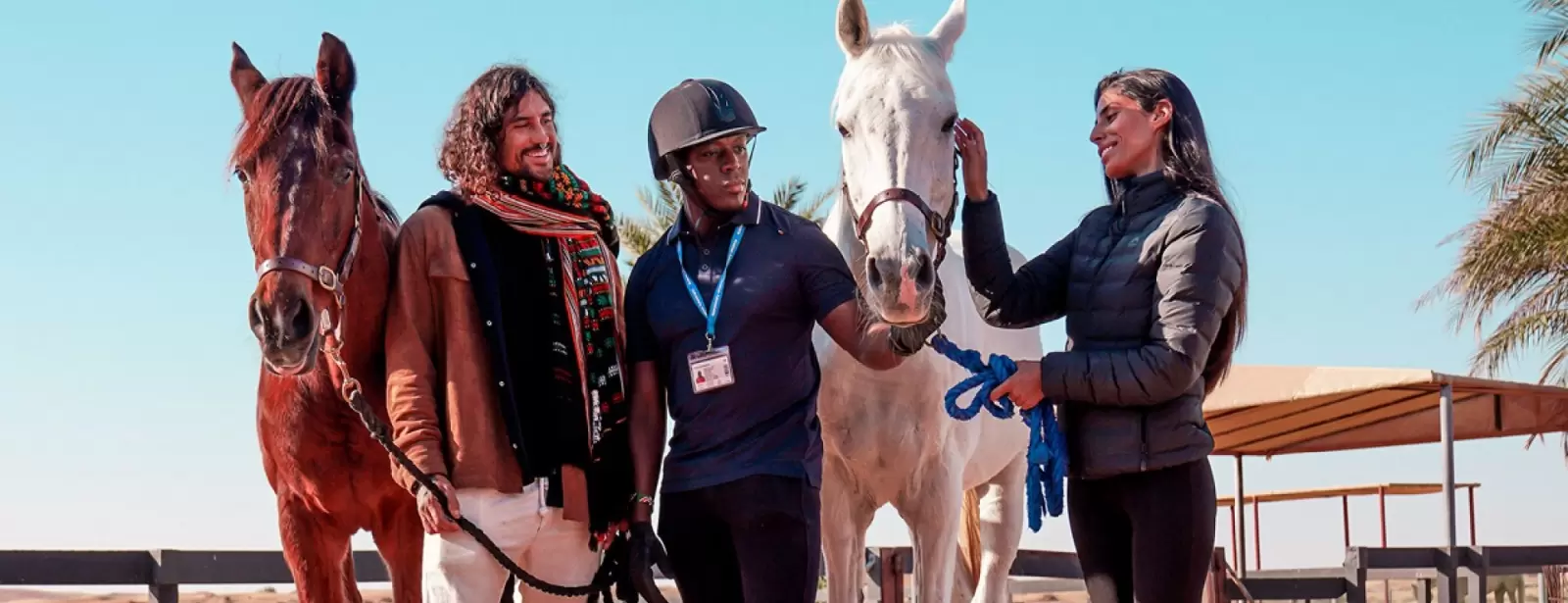Morning Horseback Riding in Dubai Desert with Shared Transfer