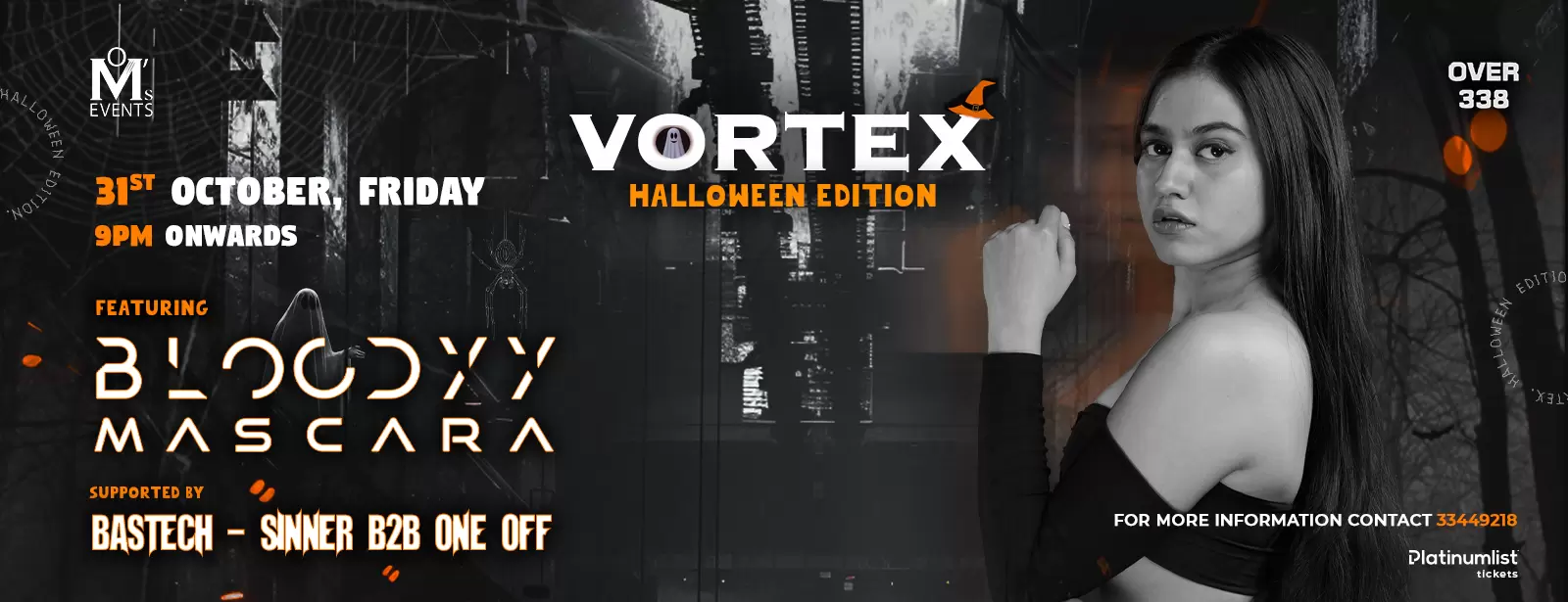Vortex (Halloween) - A Melodic Techno Night