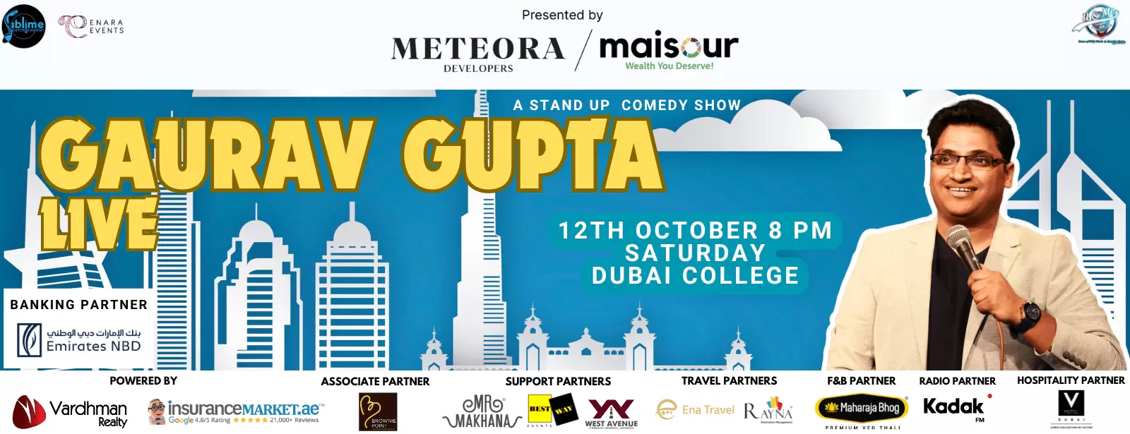 Gaurav Gupta Live in Dubai