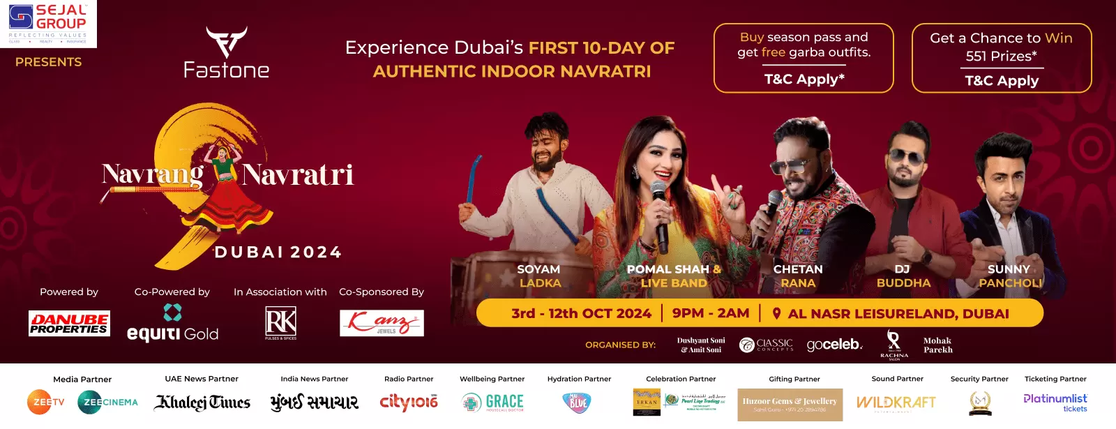Navrang Navratri - Dubai’s 1st Indoor Navratri