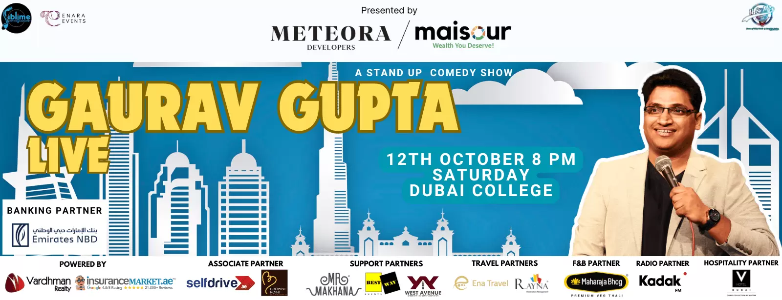 Gaurav Gupta Live in Dubai