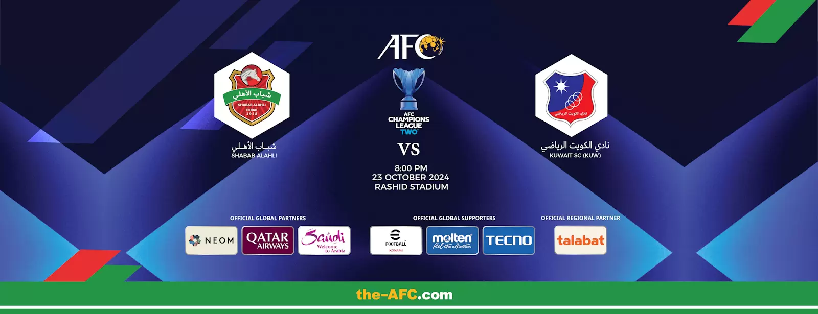 Shabab Al Ahli FC (UAE) vs Kuwait SC (KUW) - AFC