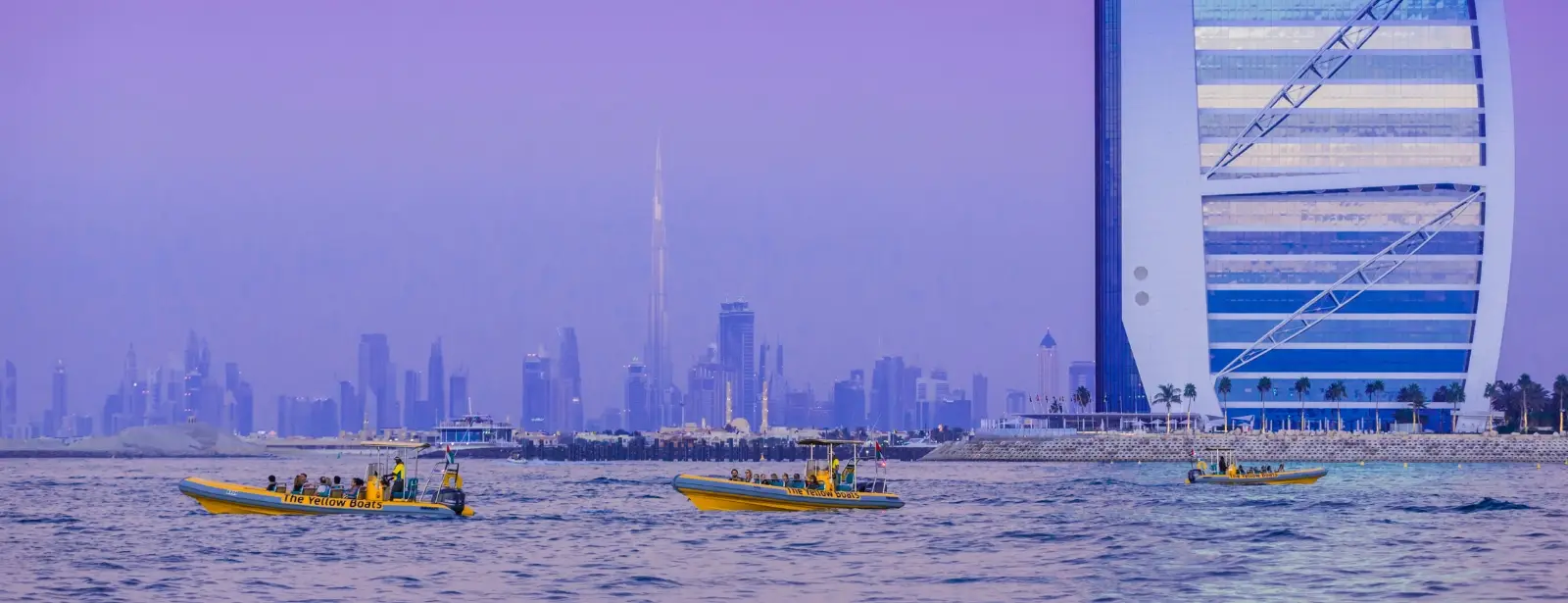 New Year's Eve Tour Special - Yellow Boats