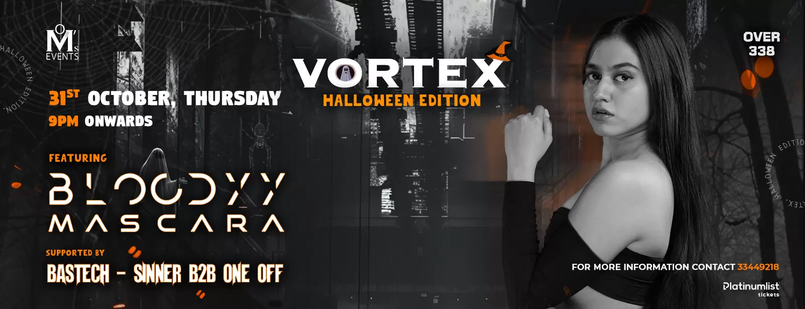 Vortex (Halloween) - A Melodic Techno Night
