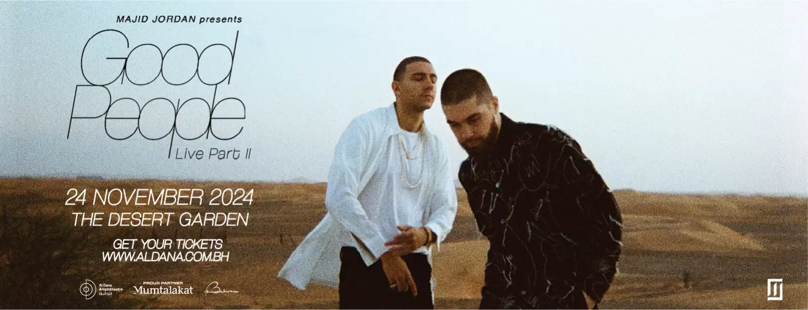 Majid Jordan At BEYON Al Dana Amphitheatre Desert Garden