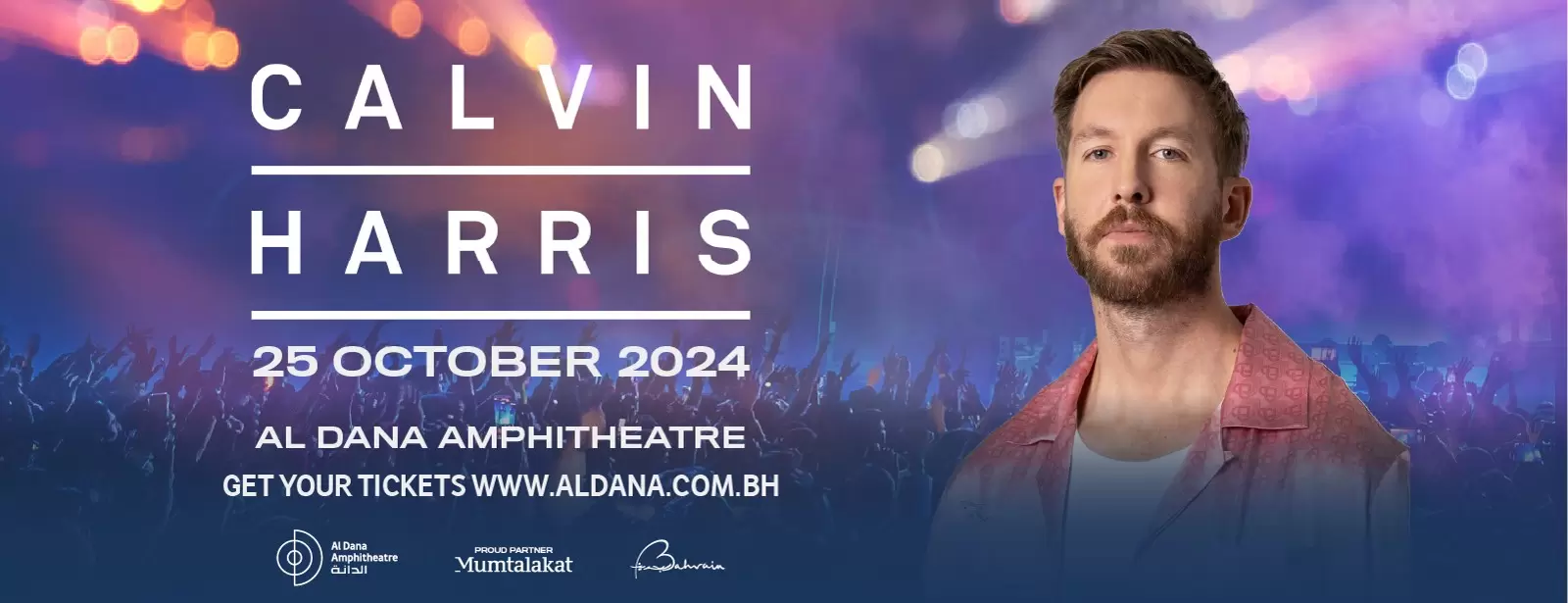 Calvin Harris live at BEYON Al Dana Amphitheatre, Bahrain