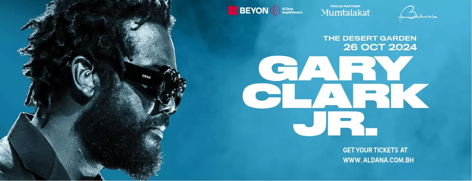 Gary Clark Jr. Al Dana Amphitheatre Çöl Bahçesi'nde Canlı Performans, Bahreyn