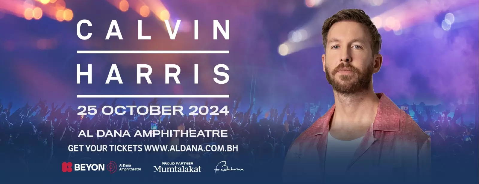 Calvin Harris live at BEYON Al Dana Amphitheatre, Bahrain