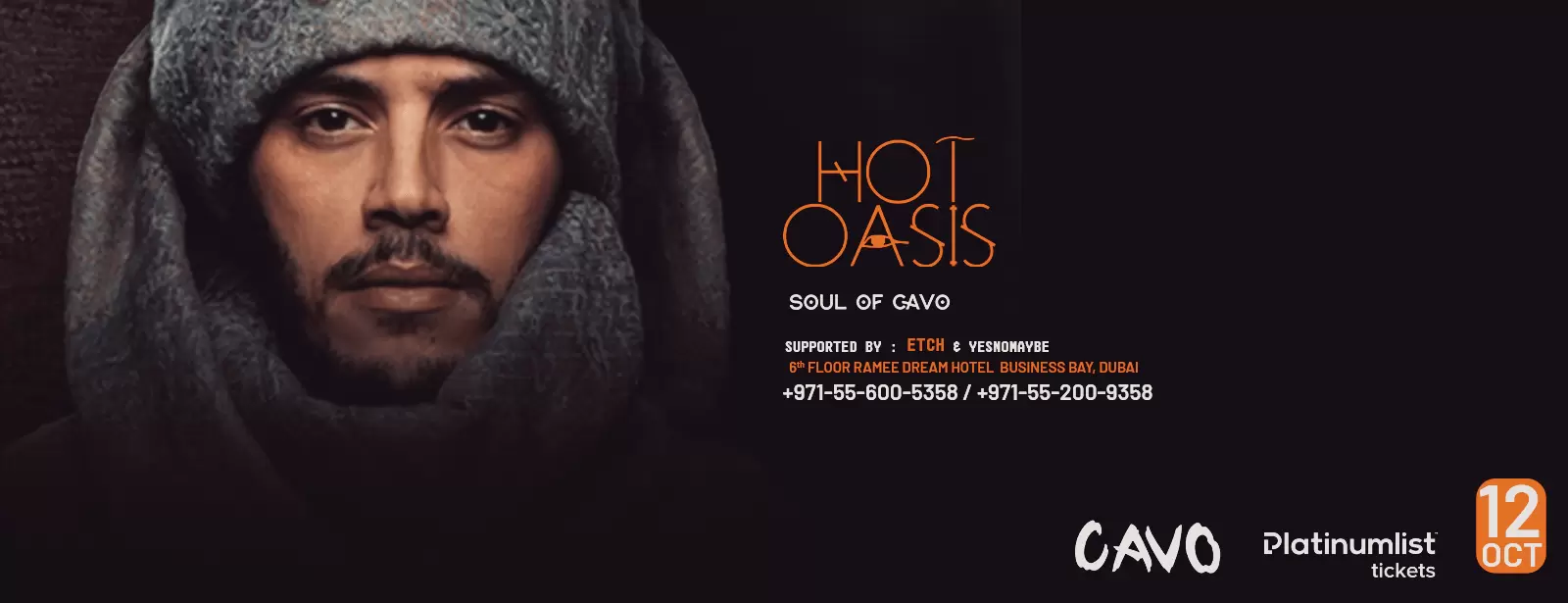 Soul of Cavo presents Hot Oasis Live in Dubai
