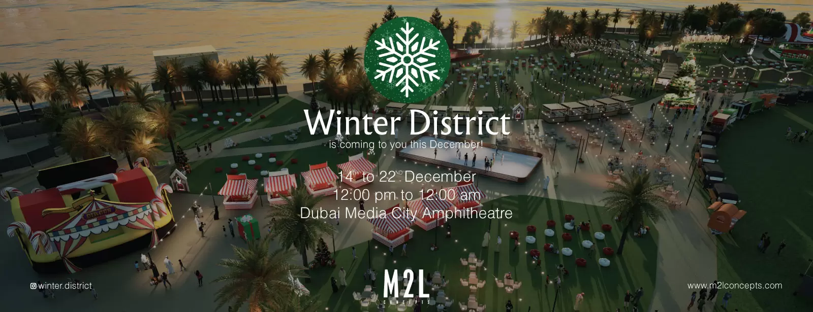 Winter District at Dubai Media City Amphitheatre
