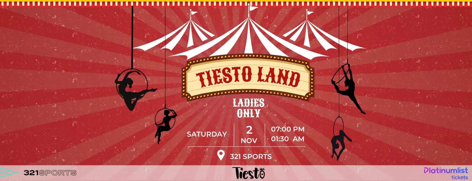 Tiesto Land - Ladies Only, In Abu Dhabi