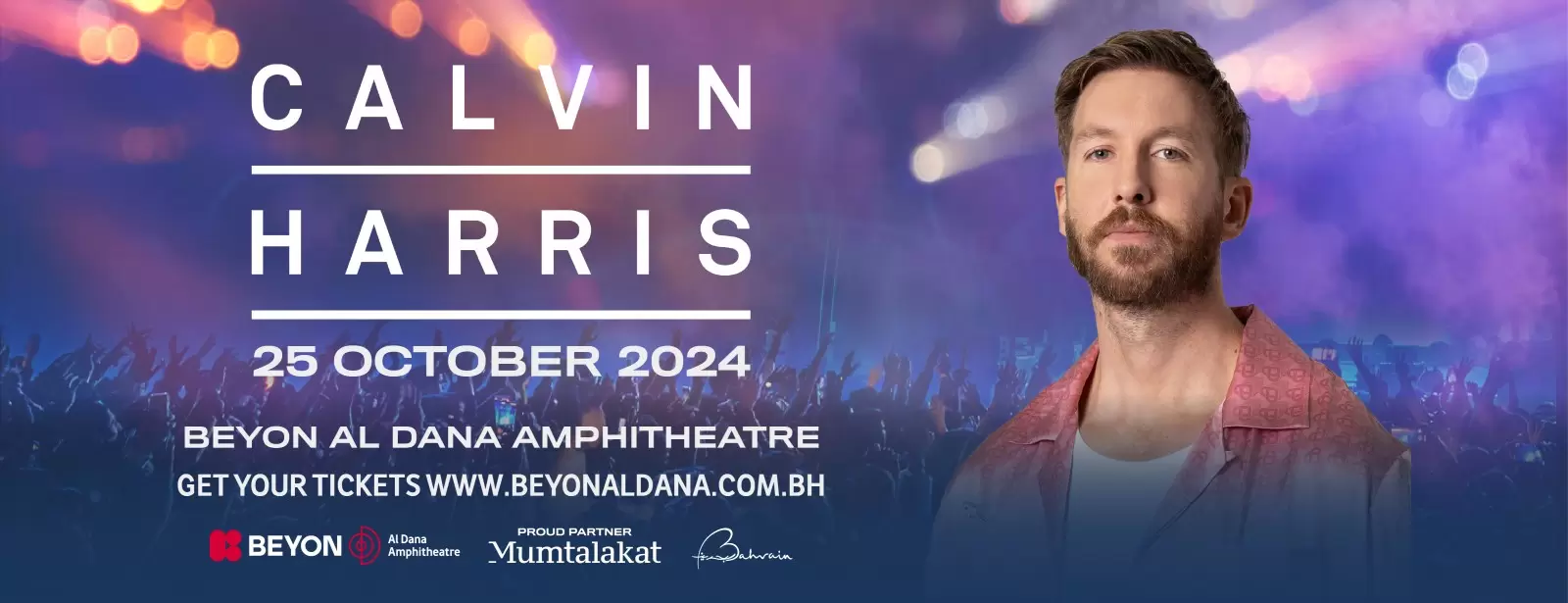 Calvin Harris live at BEYON Al Dana Amphitheatre, Bahrain
