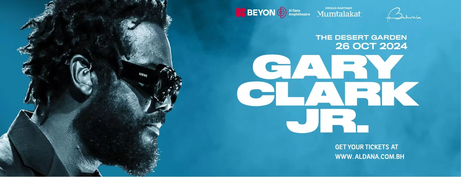 Gary Clark Jr. Al Dana Amphitheatre Çöl Bahçesi'nde Canlı Performans, Bahreyn