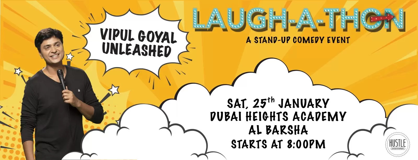 Laugh-a-thon ft Vipul Goyal Opening Act by Emaad Siddiqui Live in Dubai