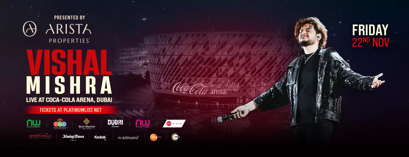 Vishal Mishra Live in Dubai