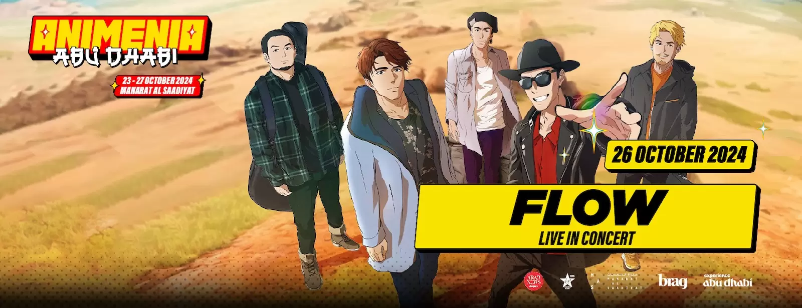 FLOW Live at Animenia Abu Dhabi
