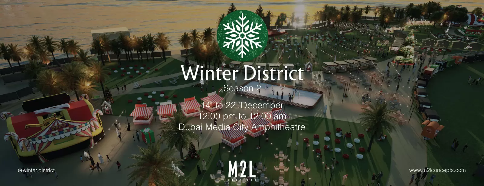 Winter District at Dubai Media City Amphitheatre