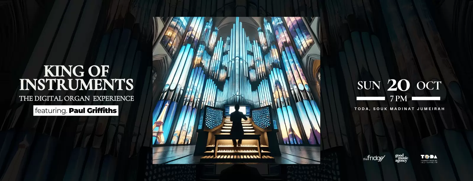 ‘King of Instruments: A Digital Organ Experience’ at TODA