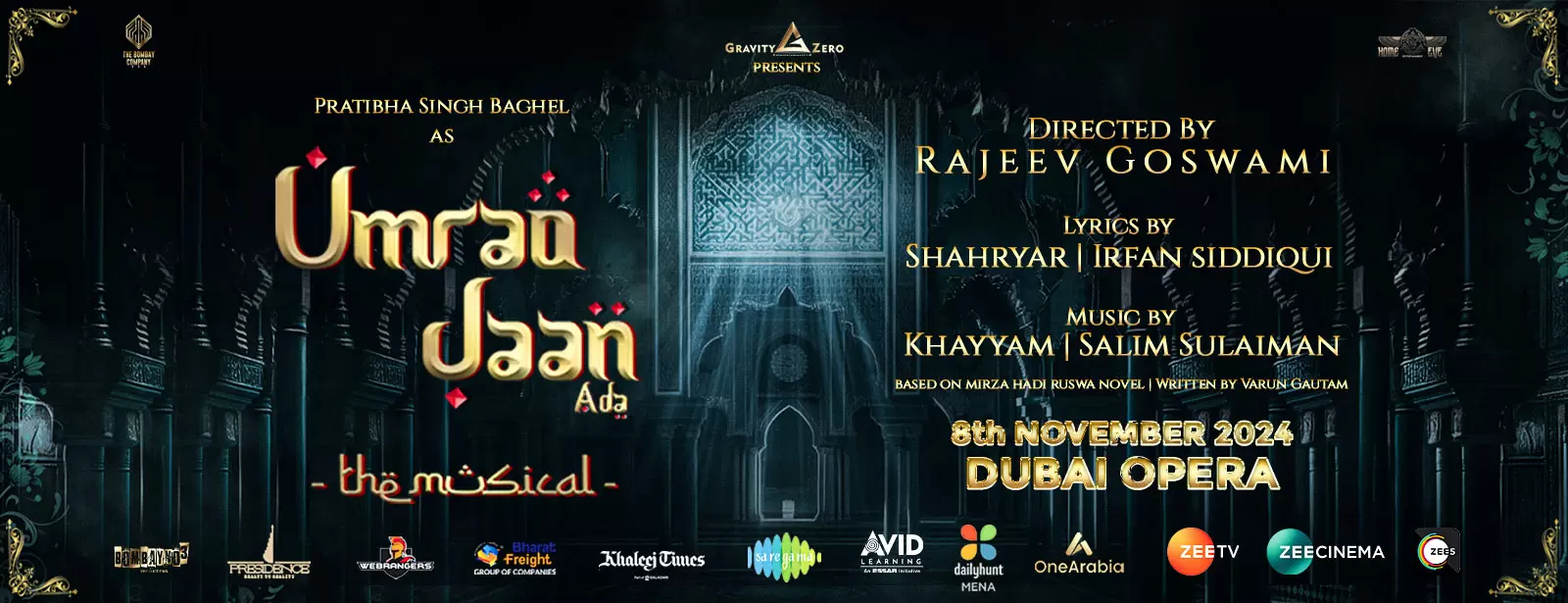 Umrao Jaan Ada - The Musical at Dubai Opera