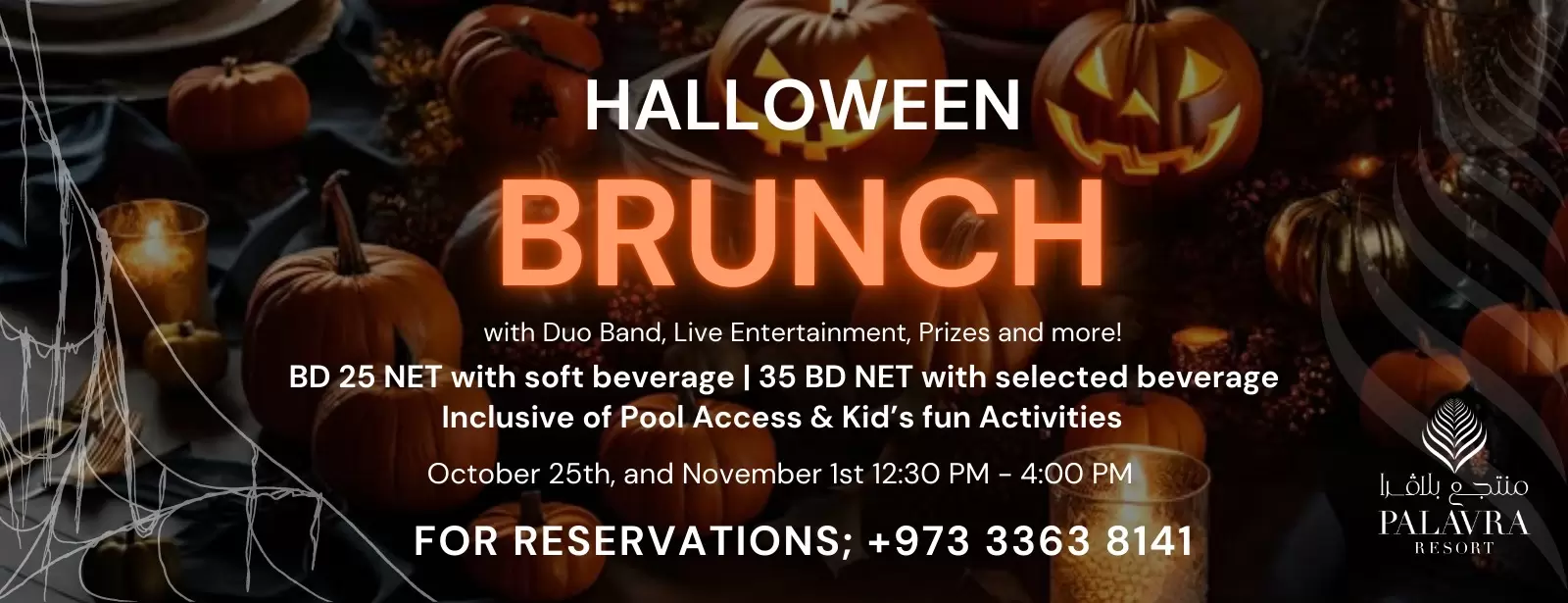 Friday Brunch at Palavra Resort