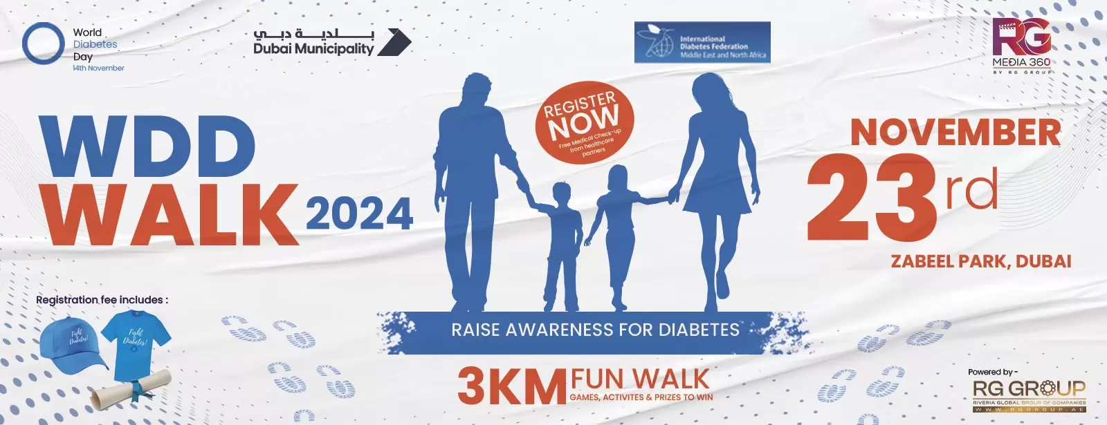 World Diabetes Day Walk 2024