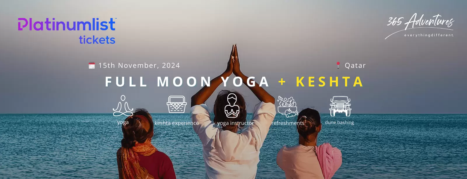 Full Moon Yoga + Keshta