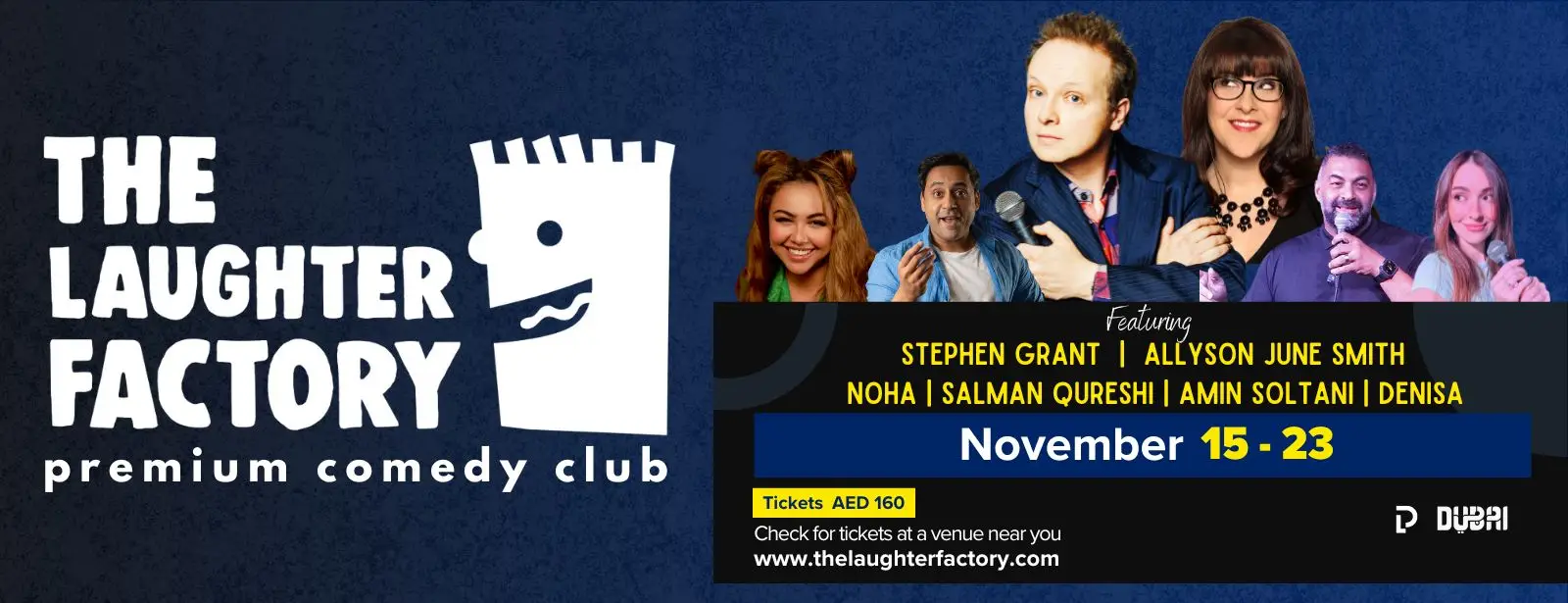 The Laughter Factory Premium Comedy Club in Dubai