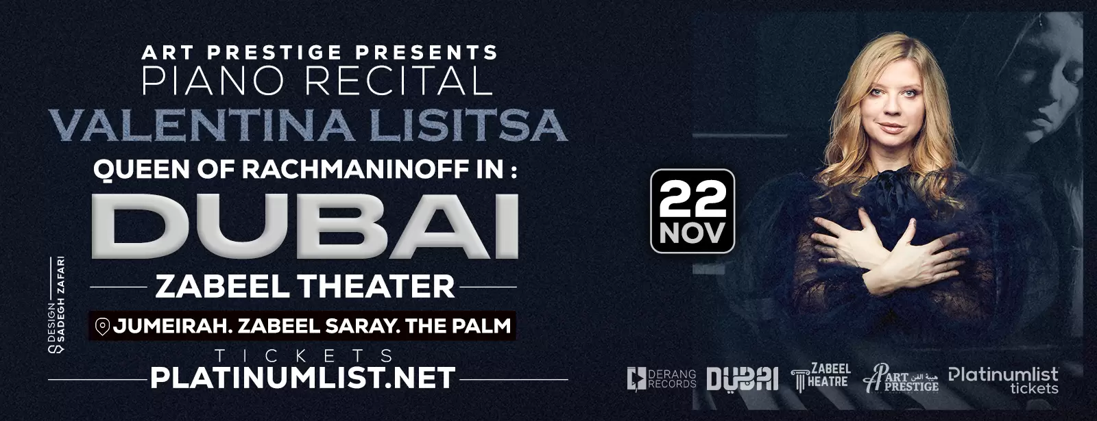 Valentina Lisitsa Piano Recital at Zabeel Theatre, Dubai