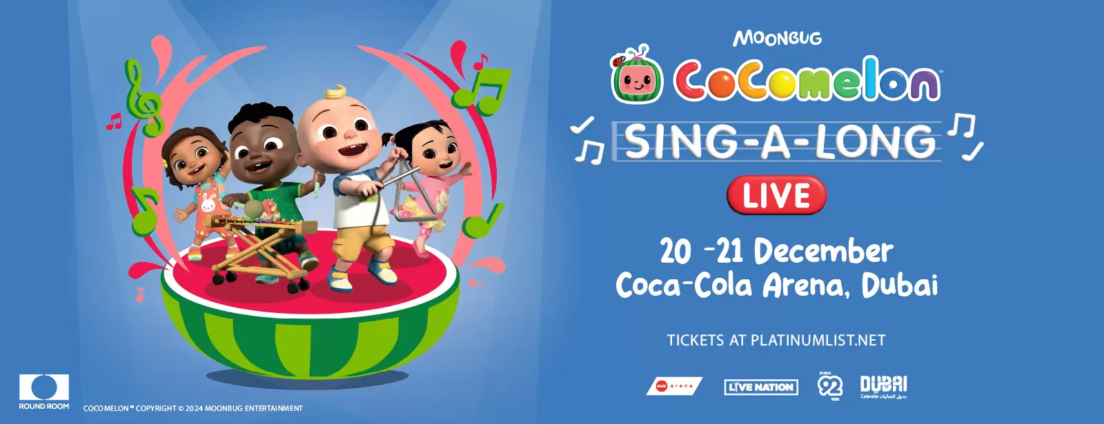 CoComelon LIVE: Sing-A-Long in Dubai