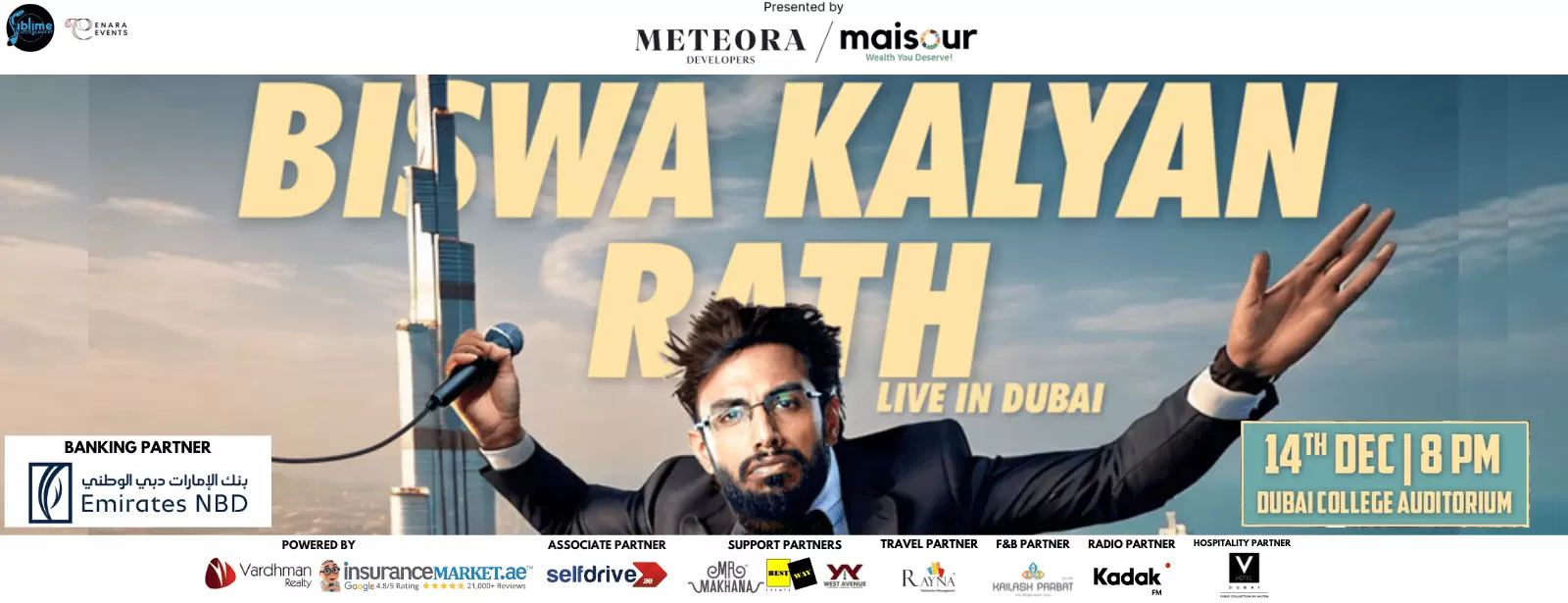 Biswa Kalyan Rath Live in Dubai