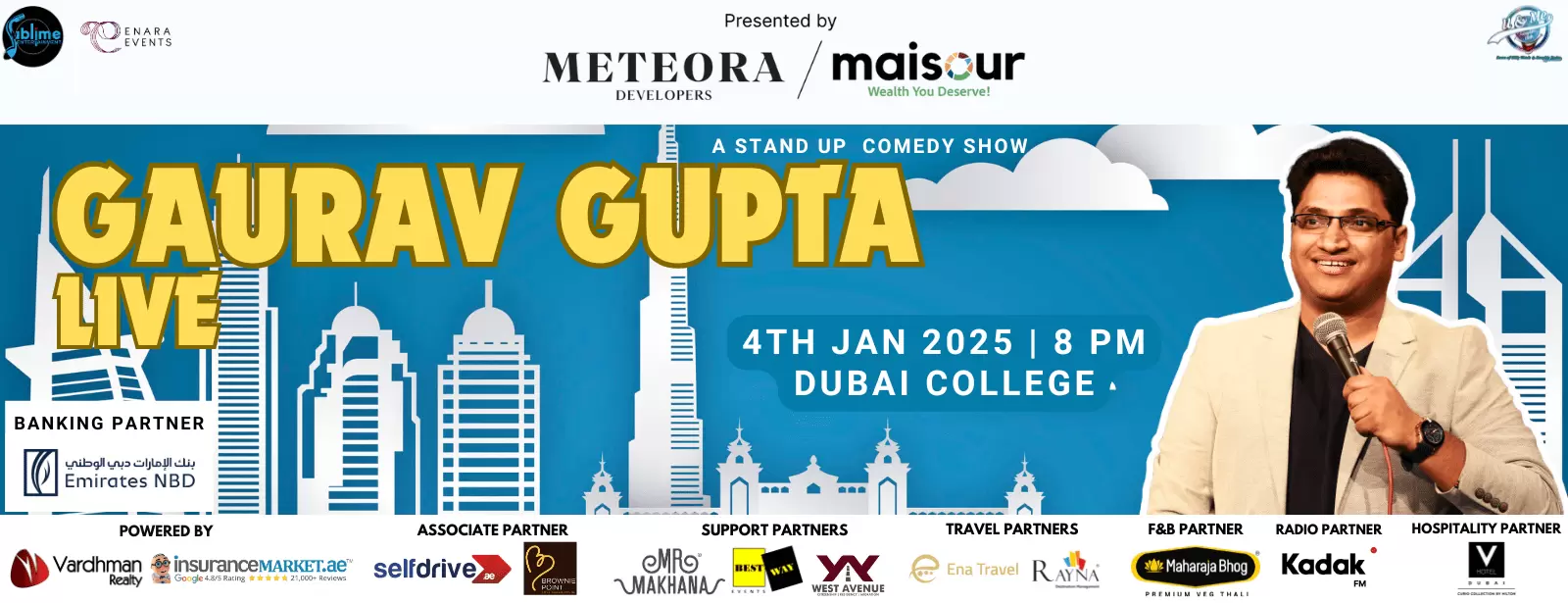 Gaurav Gupta Live in Dubai