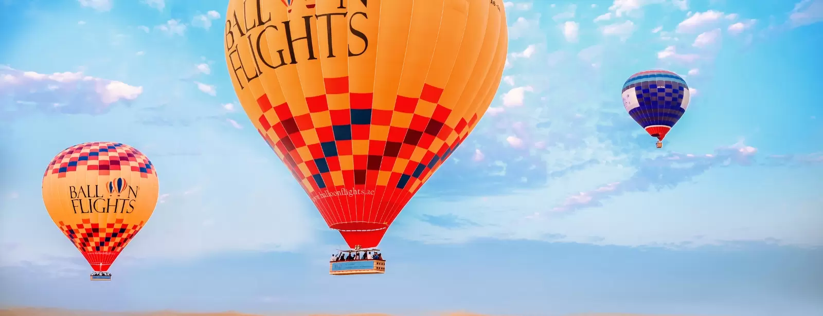 Premium Adventure Balloon Flight with camel ride and Breakfast