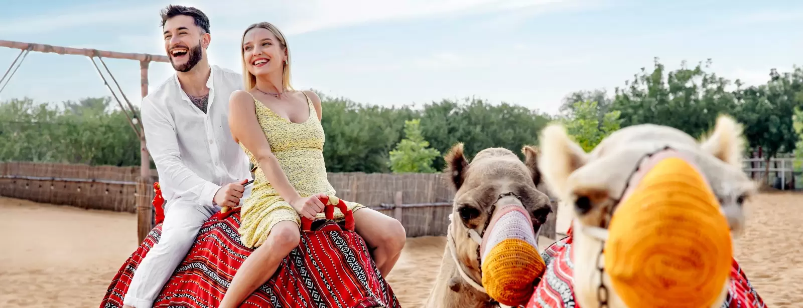Premium Adventure Balloon Flight with camel ride and Breakfast