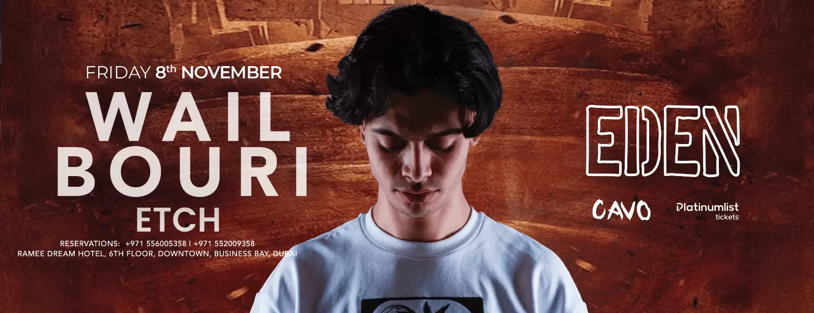 Eden Presents DJ Wail Bouri Live in Dubai