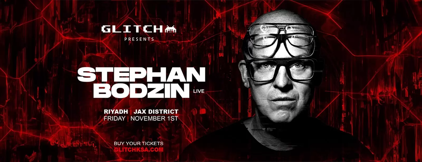 GLITCH Presents Stephan Bodzin Live in Riyadh